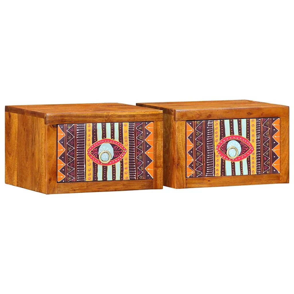 Armadio da Notte con cassetto 2 pcs Marrone 35 x 30 x 22 cm 4016518