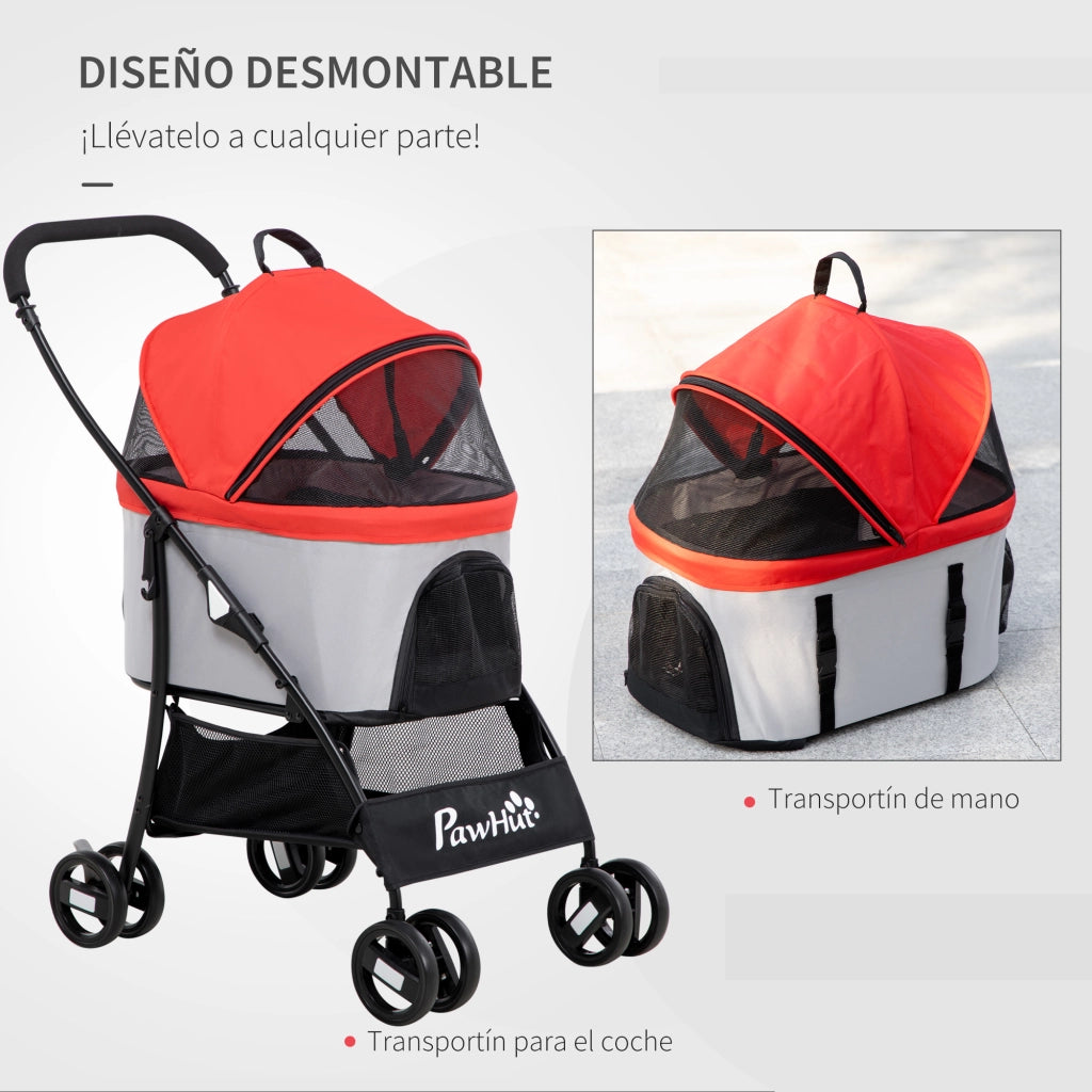 Casetta per cani 3 in 1 ¨C zephmum ¨C Rosso