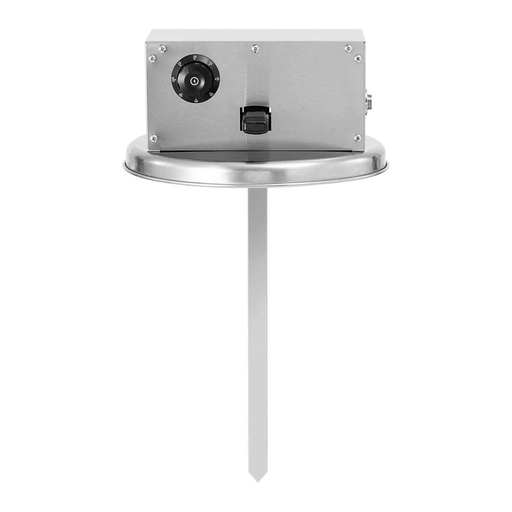 Macchina per popcorn con mobiletto su ruote 71 x 56 x 71 cm acciaio inox 14_0004916