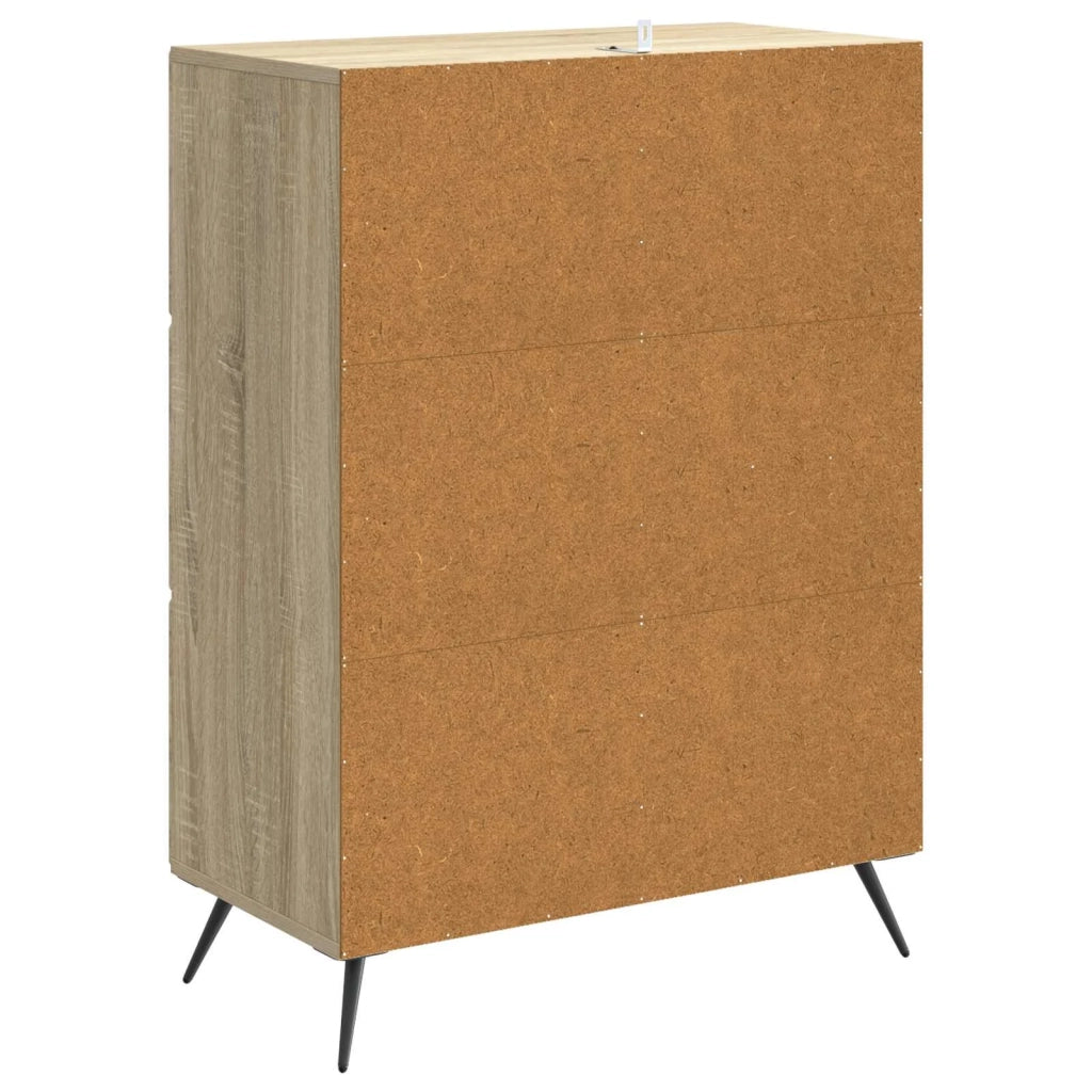Credenza Rovere Sonoma 66 x 34,5 x 90 cm Legno ingegnerizzato 895547