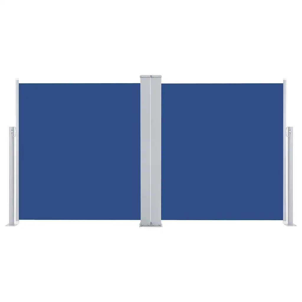 Tenda da Sole Laterale Retrattile Blu 100x600 cm 48446