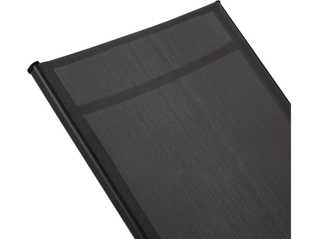 Lettino da sole in acciaio "Farniente" - Grigio