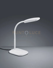BOA LAMPADA DA STUDIO LED FLESSIBILE TOUCH DIMMER COLORE BIANCO H. 36CM  3,5W · 1x 350lm, 3000K