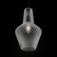 Lampada pendente Pendant in Metallo Tommy Nero