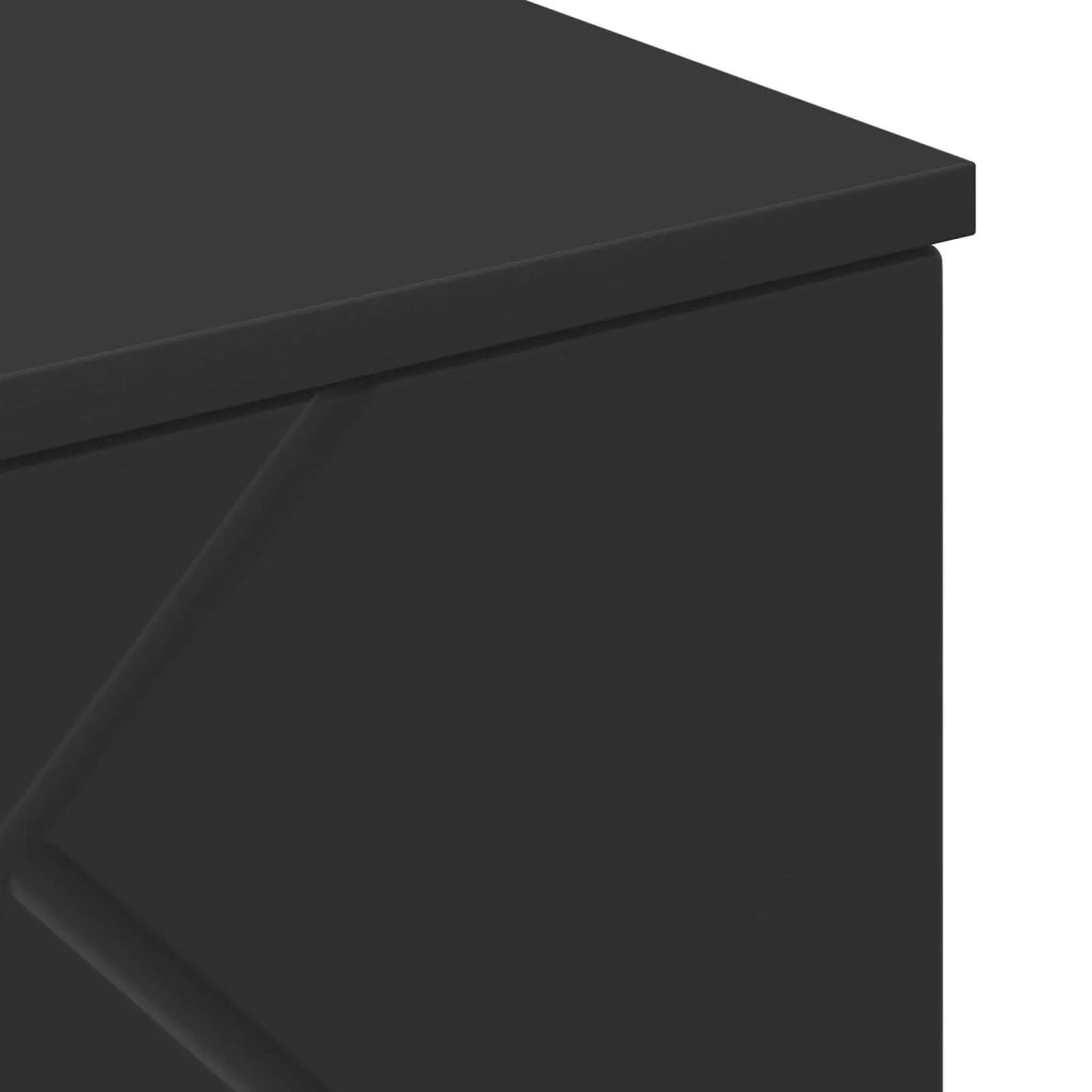 Mobile da Bagno Montaggio a parete Nero 30 x 31,5 x 61 cm 883345