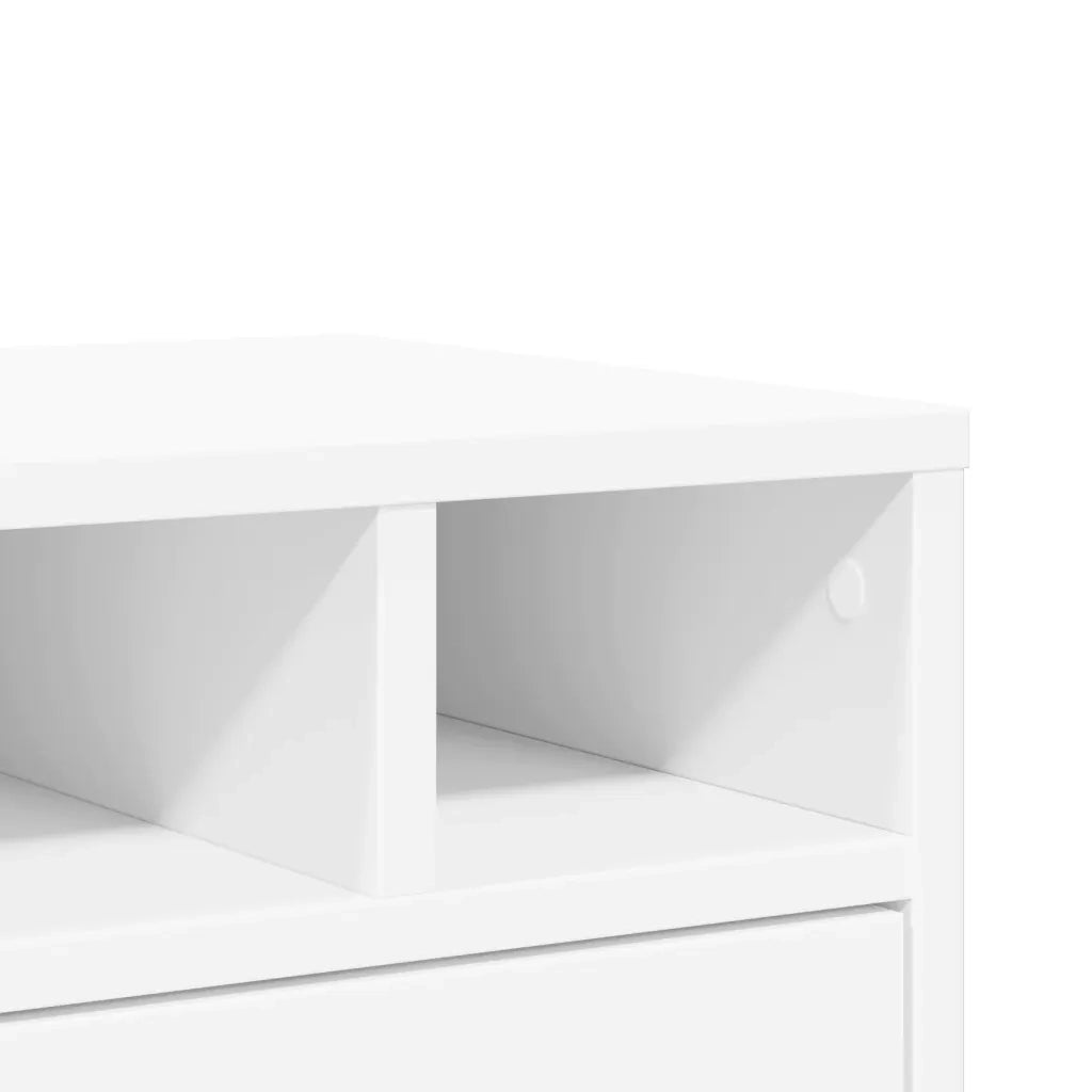 Supporto per Stampante Bianco 40x32x22,5 cm Legno Multistrato CFW6228663