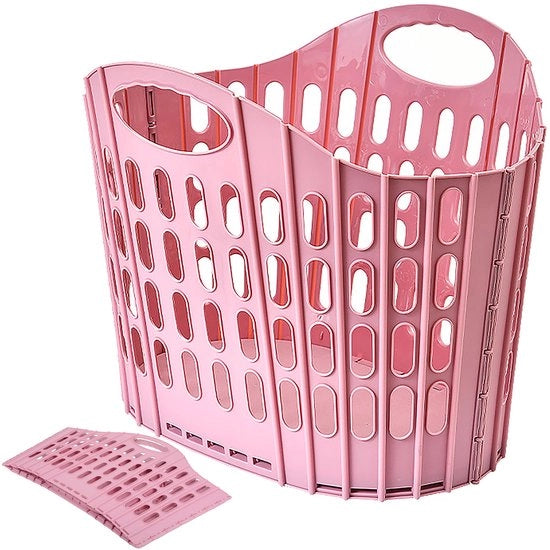 Opvougbile Wasmus, Cassetto di Plastica con Maniglia, Wasmus, Wasmus Idrorepellente e Cassetto per Giocattoli (Rosso)