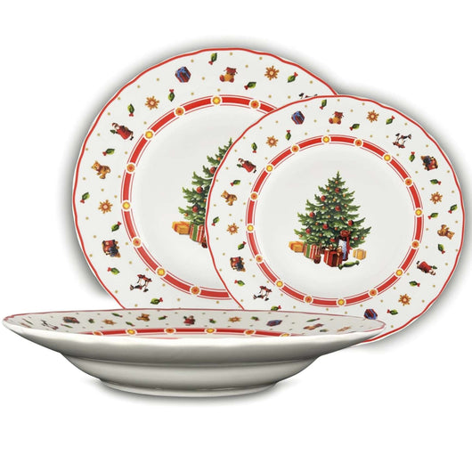 SET PIATTI ALBERO NATALE
