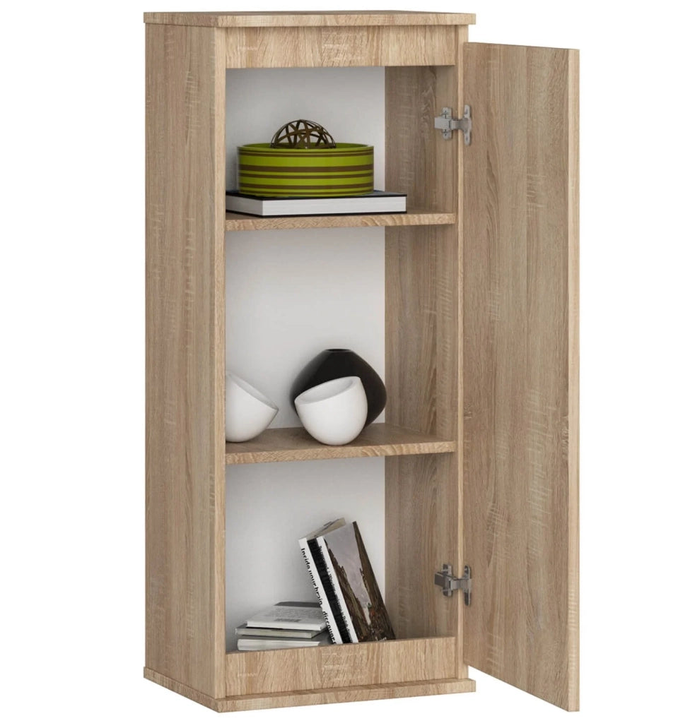 Armadietto a parete con ante strette AKORD W40 Sonoma Quercia 40 cm 1 anta 40x30x99 cm