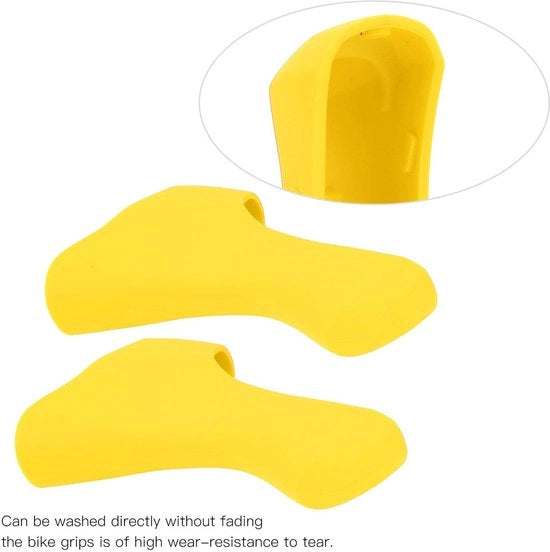 Manubri Ergonomici Antiscivolo con Assorbimento di Impatti - Silicone - 2 Pezzi - Coperture Manubri