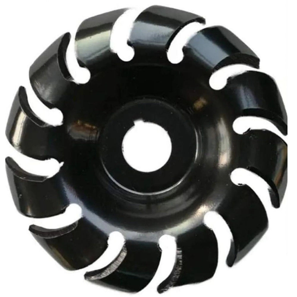 Trade Shop - Lama Disco Taglio Legno 12 Denti Per Smerigliatrice Angolare 22.23mm 125mm 07564 -