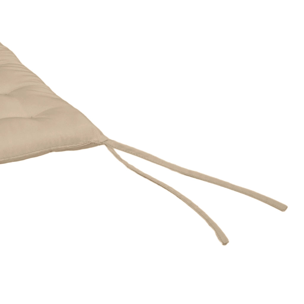 Set di 6 Cuscini per Sedie da Giardino ¨C zephmum ¨C Grigio, Polipropilene, 40x40 cm