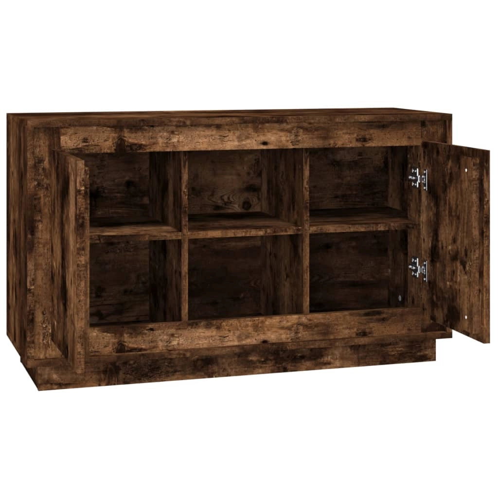 Buffet credenza cassettiera armadio mobile contenitore organizer per cucina soggiorno salotto 102 x 35 x 60 cm legno ingegnerizzato marrone 02_0030849