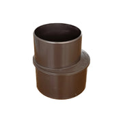 Aumento ø80x100 (bicchiere sul ø minore) per pluviali : Colore - Rame antico