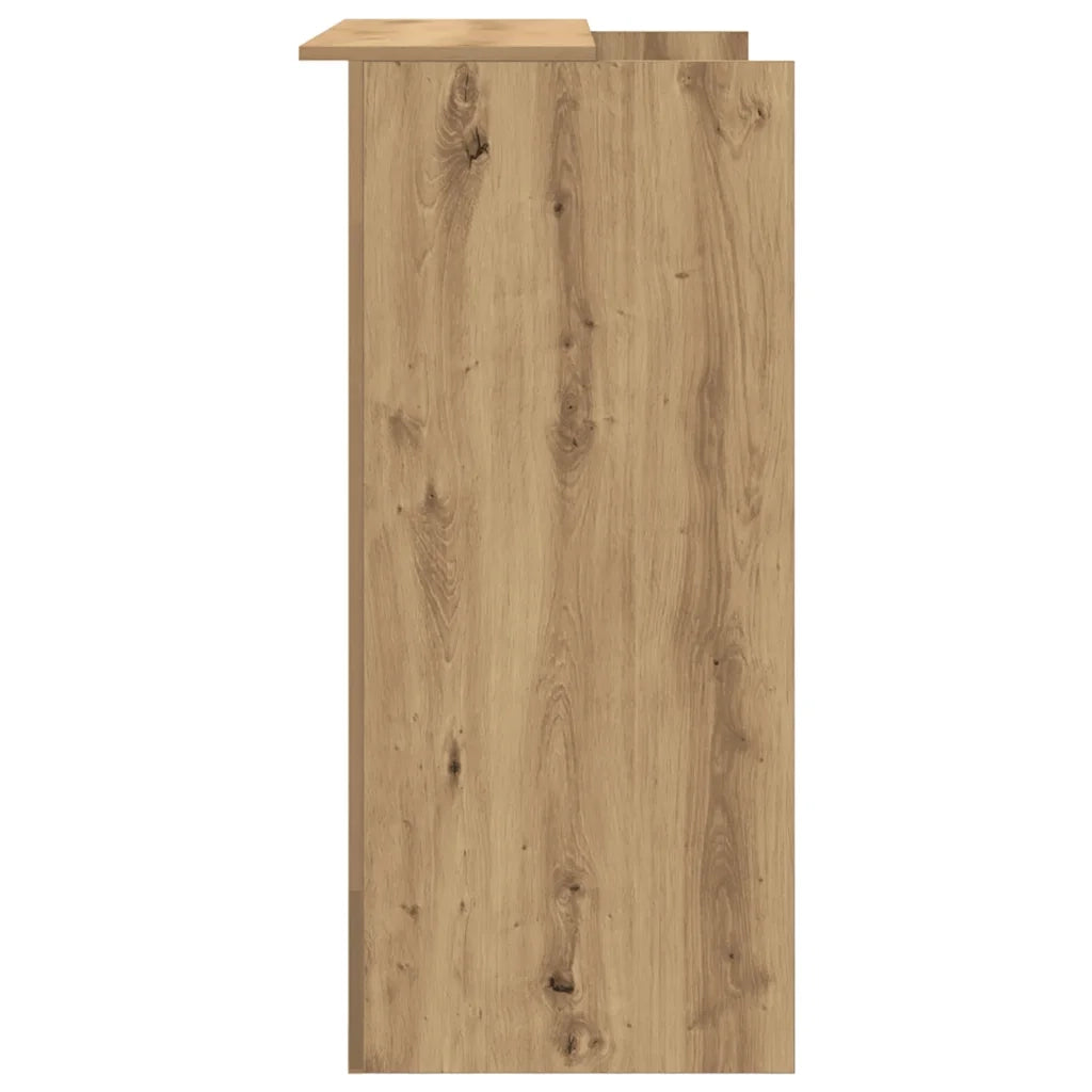 Banco Reception Rovere Artigianale 100x50x103,5cm in Truciolato
