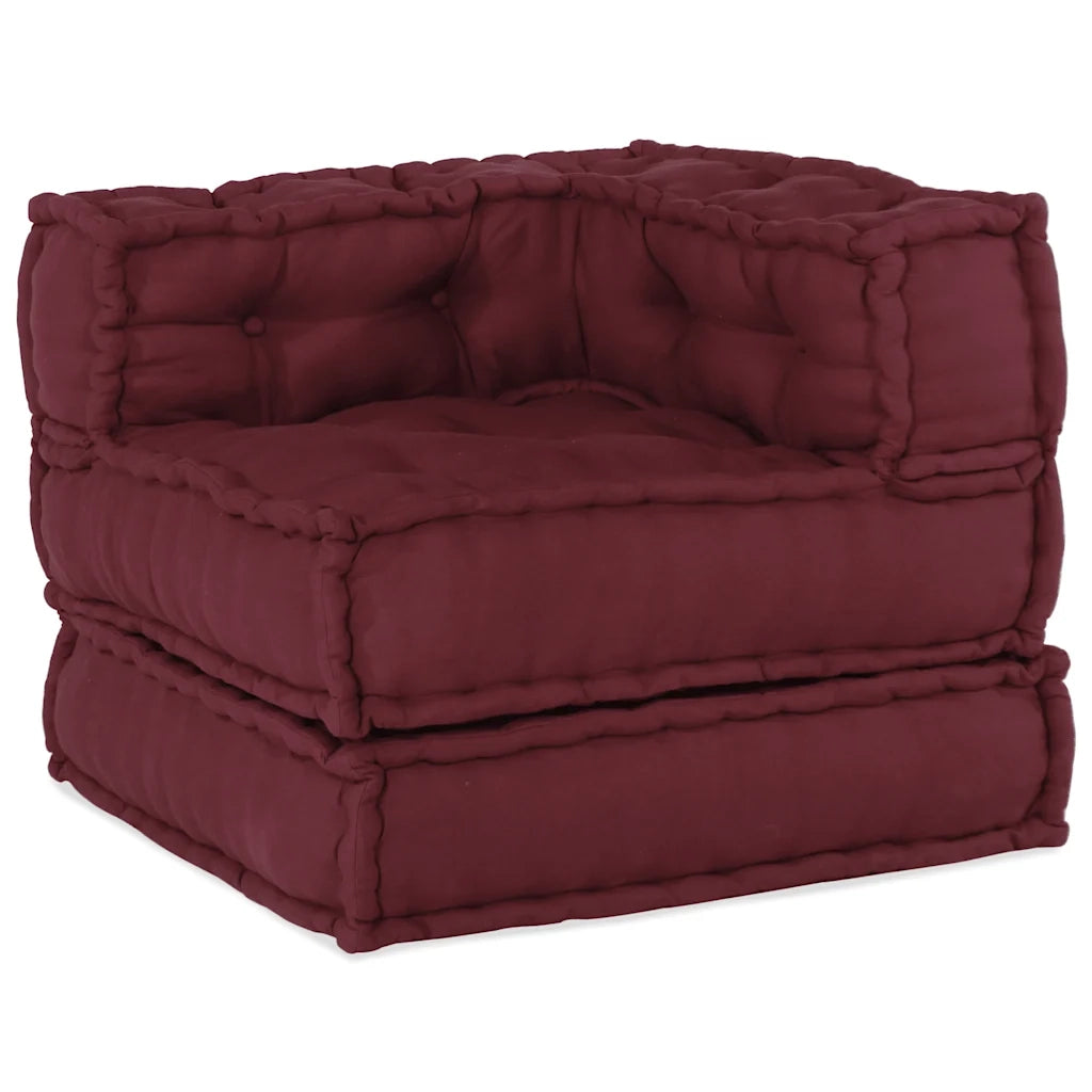 Divano Componibile Marrone Rossiccio 70x70x54 in Tessuto 4019029