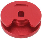 Joystick Cap Duro in Rosso - Vervangendo Padrone del Pollice - Compatibile con 2DS/3DS/3DS XL/LL - Costruzione Metallica - Migliorata Presa - Installazione Facile - Joystick del Pollice
