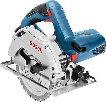 Bosch GKS 165 16,5 cm Nero, Blu, Rosso, Argento 4900 Giri/min 1100 W