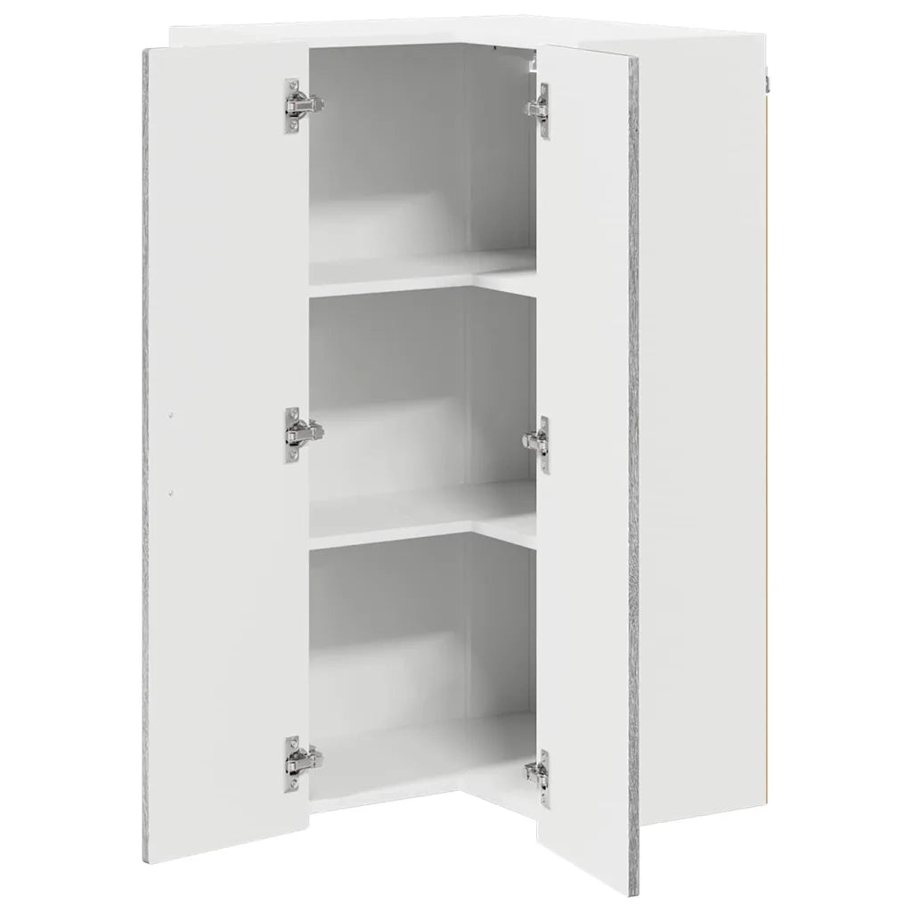 Mobile da cucina con lo scaffale-Armadio da cucina Grigio Sonoma 57 x 57 x 100 cm 298441