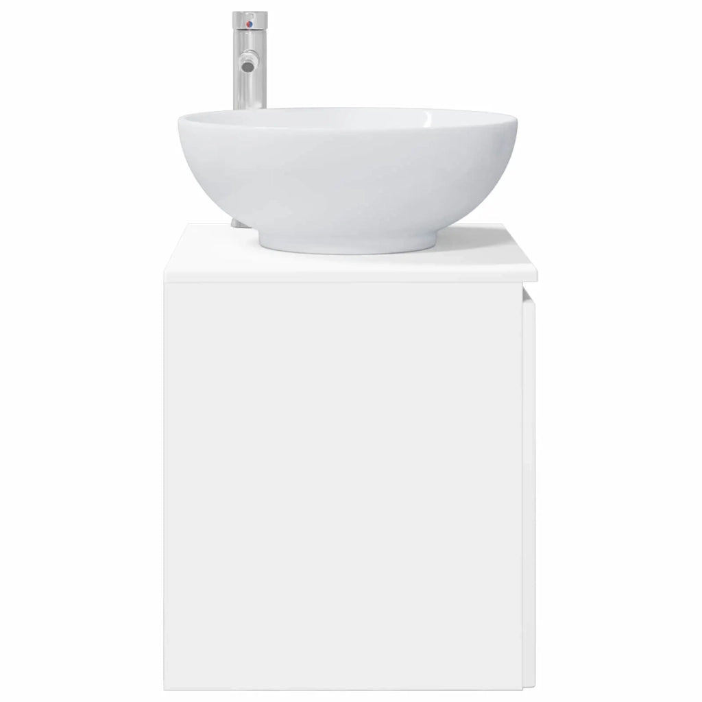 Mobile Lavabo da Parete Bianco 49,5 x 44,5 x 65 cm 890442