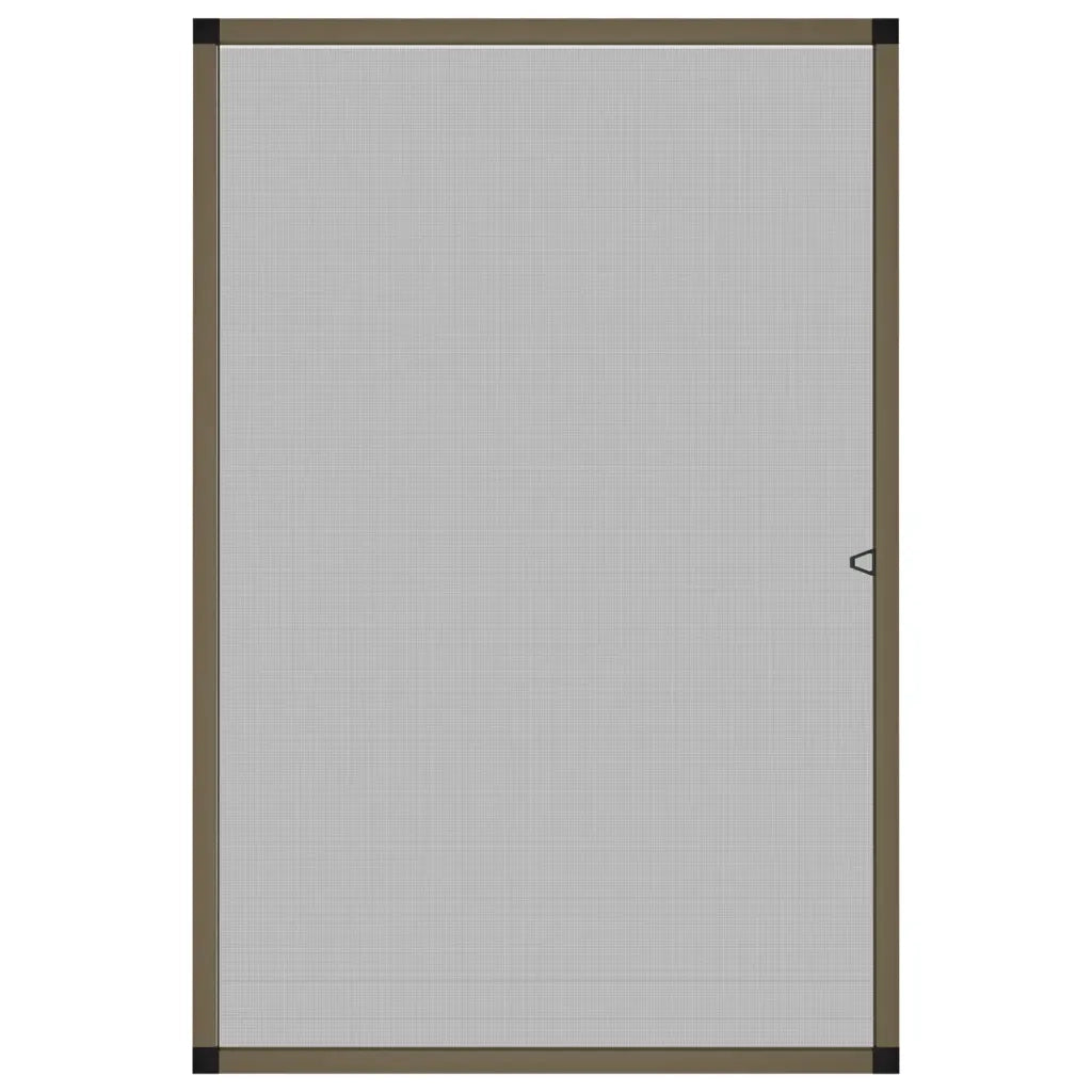 Zanzariera per Finestre Marrone 80x120 cm CFW2615209