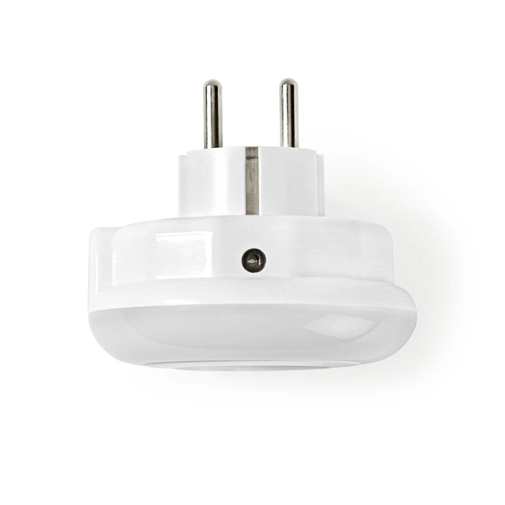 Luce notturna a LED tattile con sensore e presa di corrente 3680W Bianco Nedis