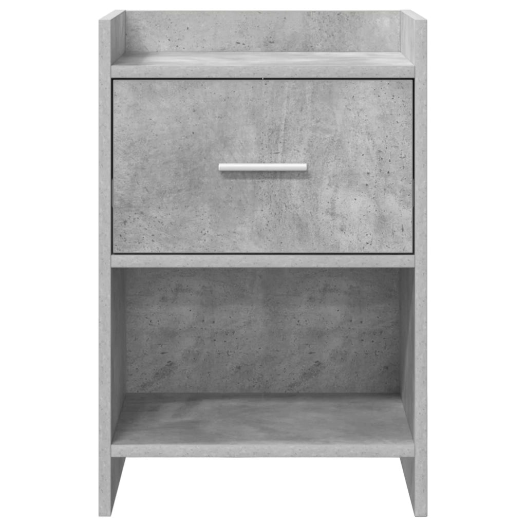 Comodini 2 pcs Grigio Cemento 40 x 30 x 60 cm 8010986