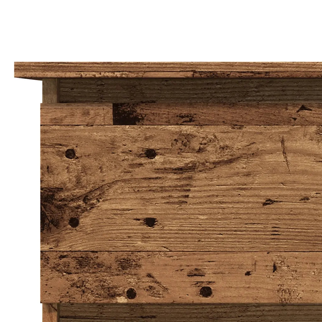 Scrivania ad Angolo Legno Vecchio 145x100x76 cm Truciolato 855962