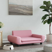 Lettino per Cani Rosa 70x45x33 cm in Velluto 171991