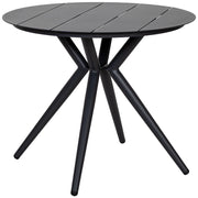 Tavolo in alluminio grigio 90x75 cm