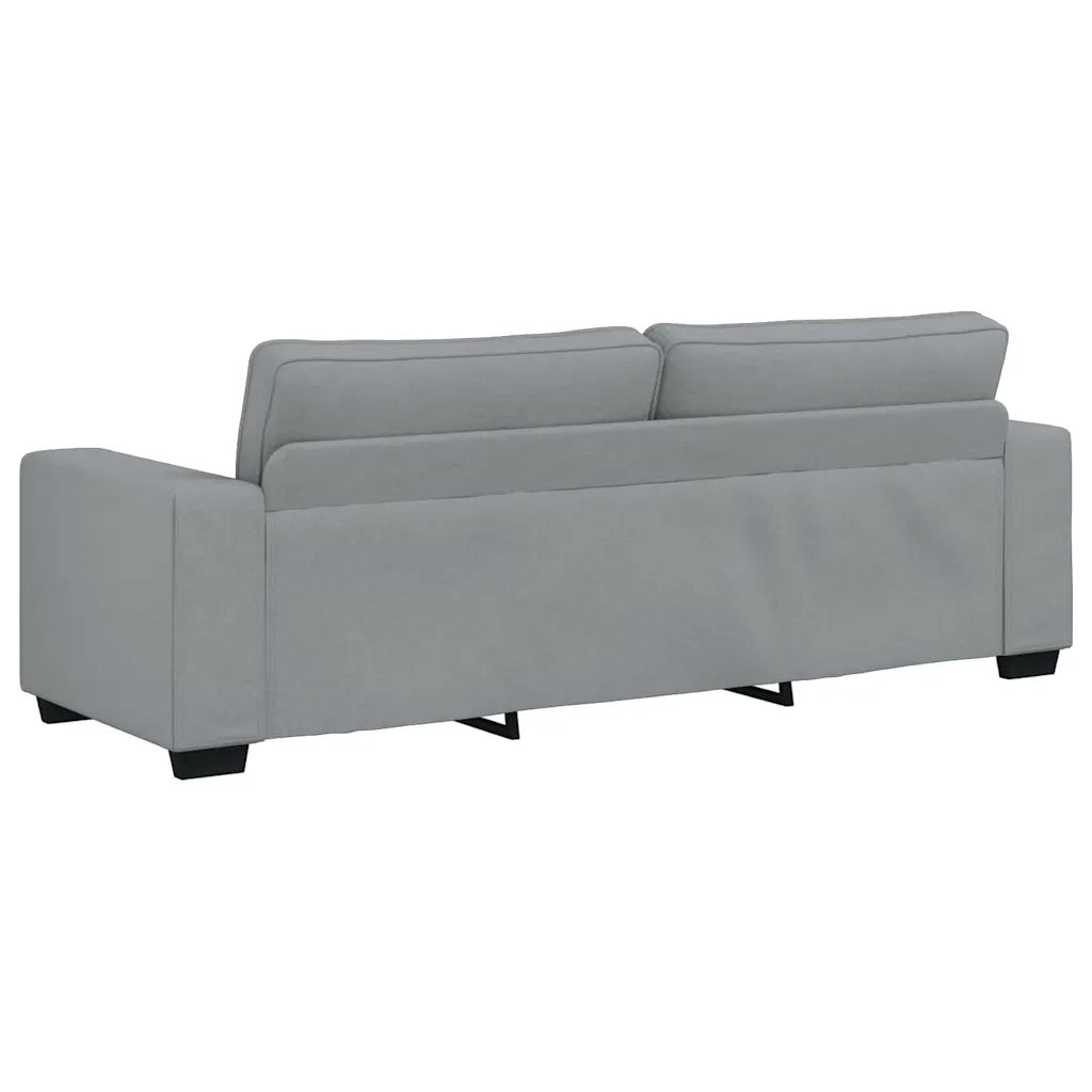 Divano a 3 Posti-Sofa 3 Posti Grigio Chiaro 180 cm in Tessuto 679525