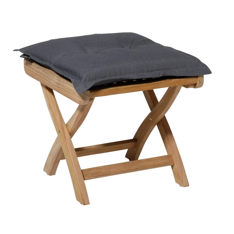 Coussin d'assise PANAMA 50 x 50 cm - MADISON SÃ©rie Classique - Gris