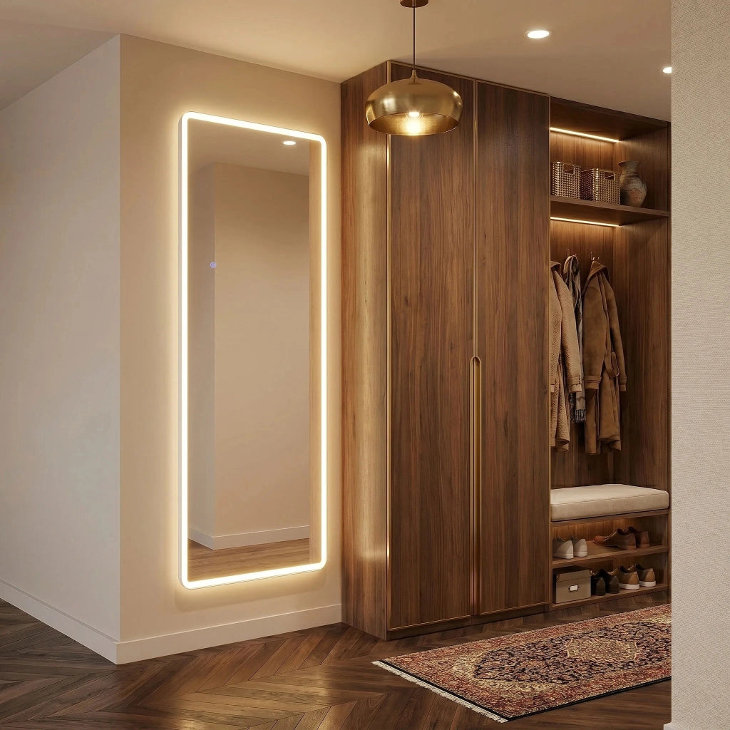 Specchio Led Classico 60x170cm White