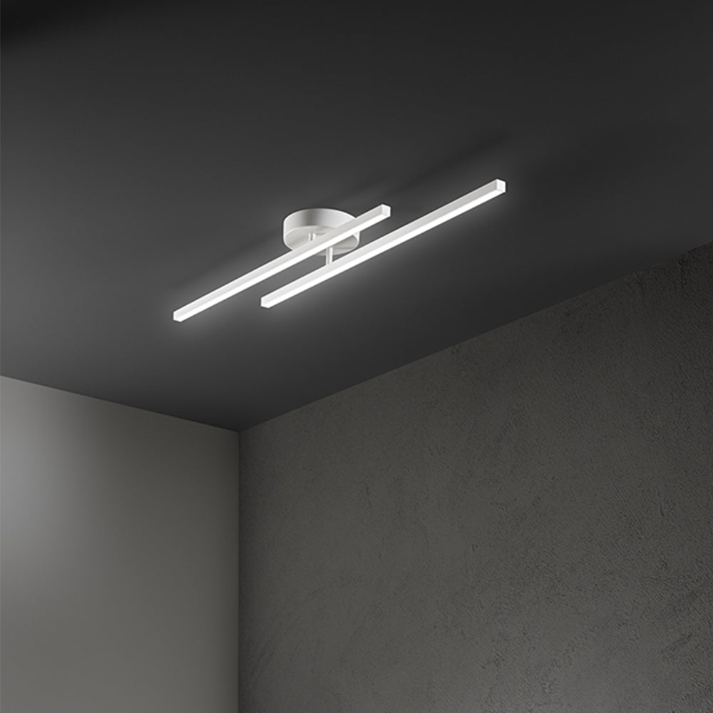 Applique Moderna Syncro Alluminio Bianco Acrilico Led 23W 3000K