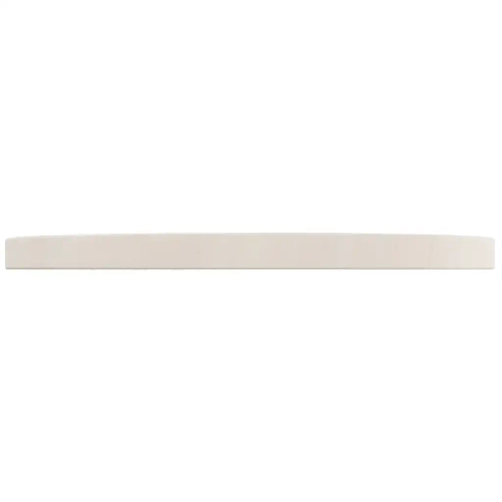 Piano Tavolo Bianco Ã˜40x2,5 cm in Legno Massello di Pinocod mxl 104443