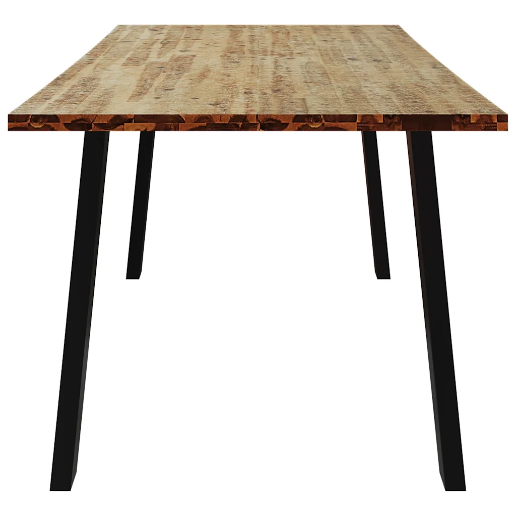 Tavolo da Pranzo 150x90x75 cm in Legno Massello di Acacia