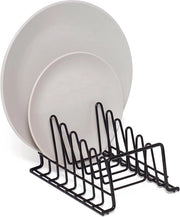 Organizzatore per contenitori in cucina - 1 pezzo - Nero - Piccolo