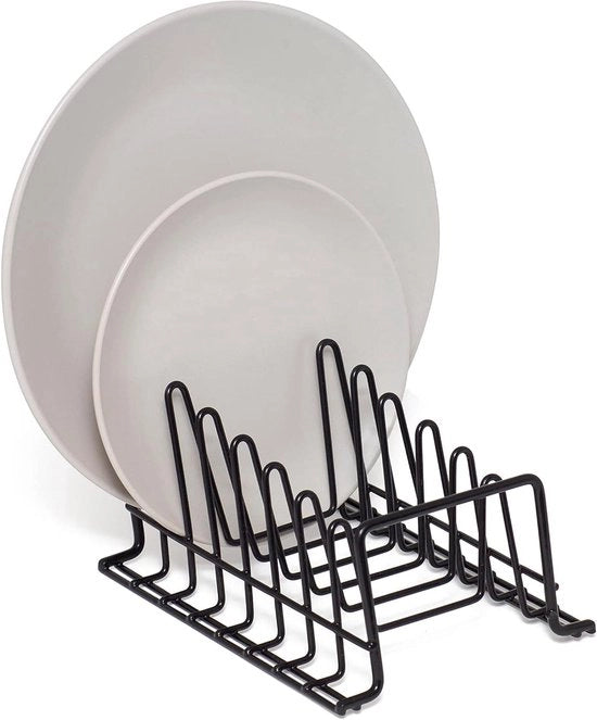 Organizzatore per contenitori in cucina - 1 pezzo - Nero - Piccolo