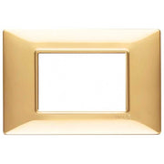 14653.24 Placca 3 Moduli Oro Lucido Plana