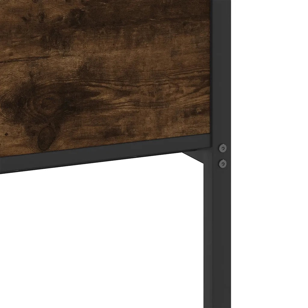 Giroletto senza Materasso Rovere Fumo 120x190 cm in Truciolato