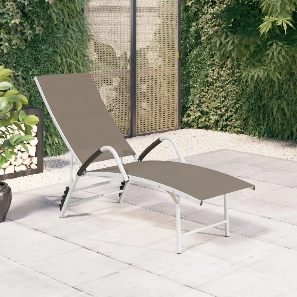 Lettino Prendisole in Textilene e Alluminio Talpa cod mxl 20389