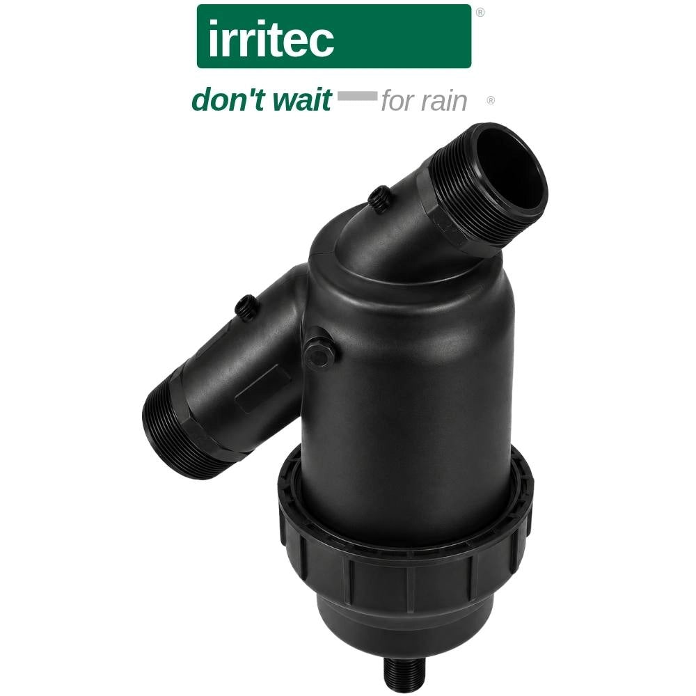 Filtro per irrigazione in linea 1" 1/2 pollici rete inox 120 mesh