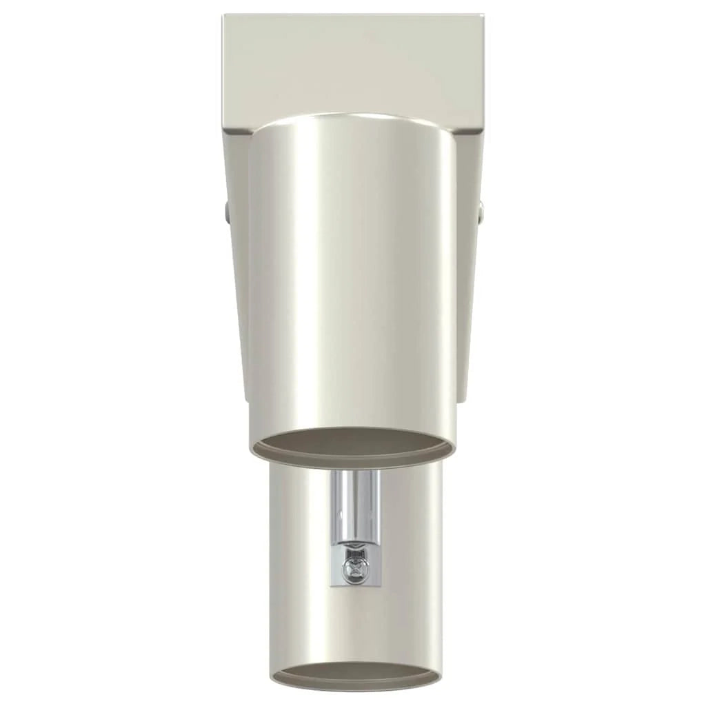 Faretto da soffitto moderno girevole per interni 26 x 6,5 x 11,5 cm finitura metallo nichel opaco 02_0058290