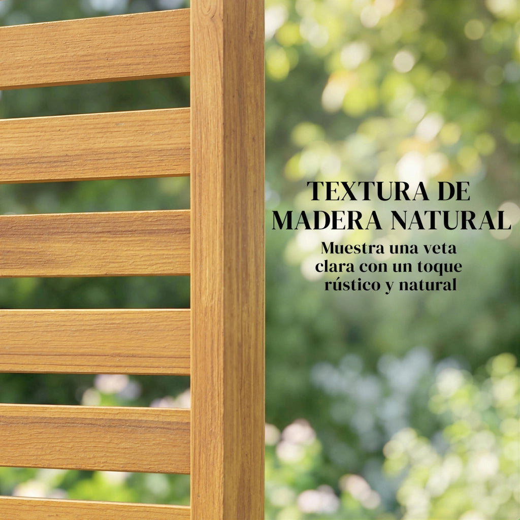 Biombo in Legno ¨C zephmum ¨C Marrone 170x80 cm