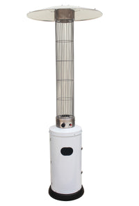 Stufa Aerea da Patio Cilindrica Teporus 10,5 kW – Colore Bianco