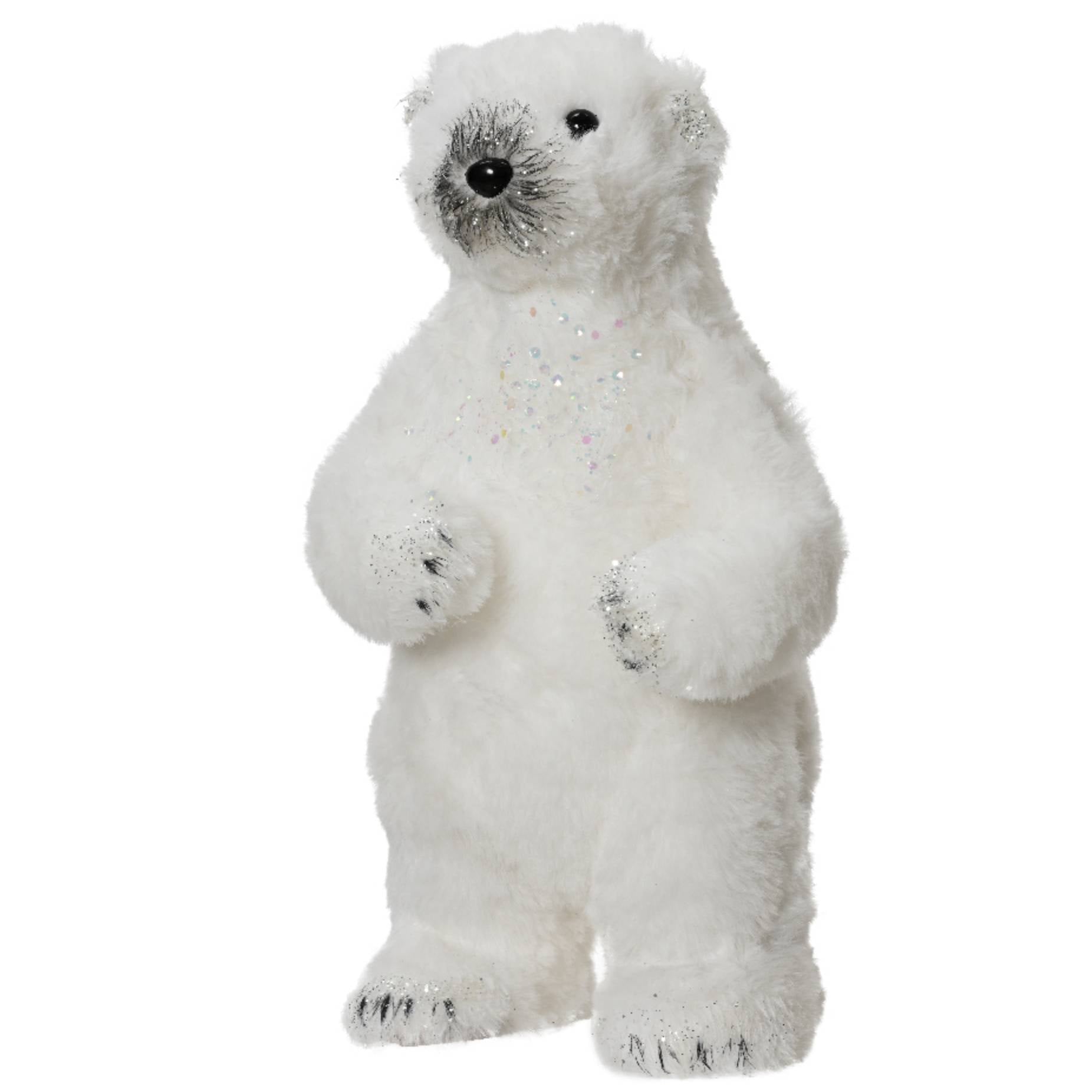 ORSO BIANCO GLITTER L.13CM X