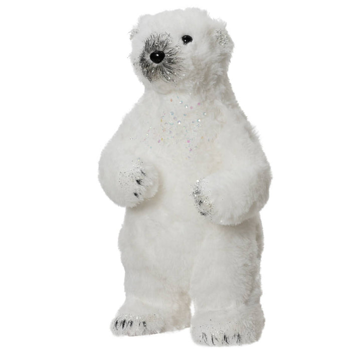 ORSO BIANCO GLITTER L.13CM X