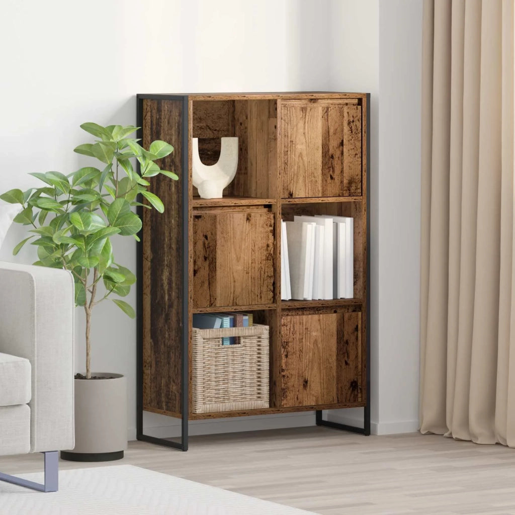 Armadio per Libri Legno vecchio 68 x 30 x 108.5 cm 886544