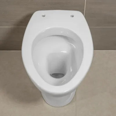 Wc per anziani e disabili con scarico a pavimento e altezza 49 cm