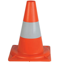 cono stradale bicolore cm.33 cod:ferx.804